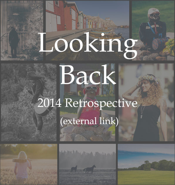 Looking back. ...over the shoulder 2014